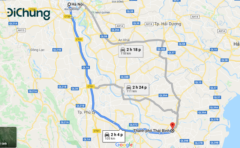 xe hà nội thái bình - 1