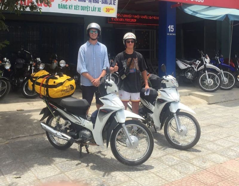 Motorbike Danang to Ba Na