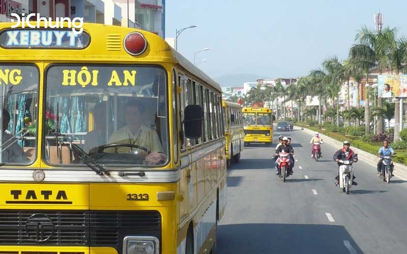 xe Đà Nẵng Hội An giá rẻ - xe buýt