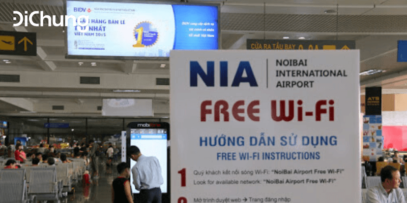 sảnh nội địa Nội Bài
